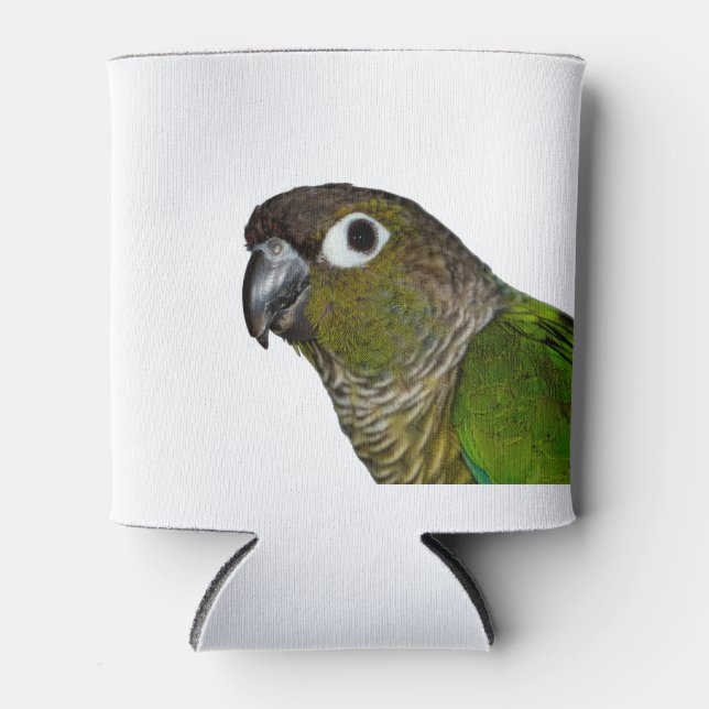 Green Cheeked Conure Can Cooler (Front)