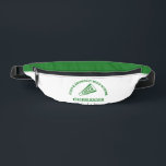 Green Cheerleader Personalized High School Fanny Pack<br><div class="desc">This cute customized green high school cheerleader fanny pack features typography of the team name of your cheerleading squad. Personalize this gift for your cheer captain and other cheerleaders on your team with their class year.</div>