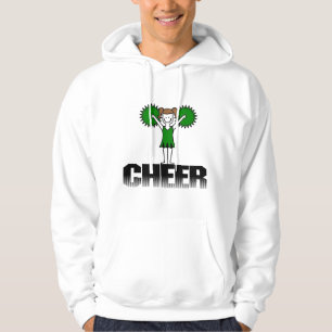 Green Cheerleading T-shirts and Gifts