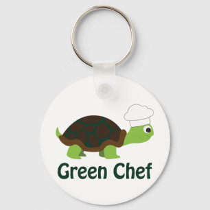 Green Chef Keychain