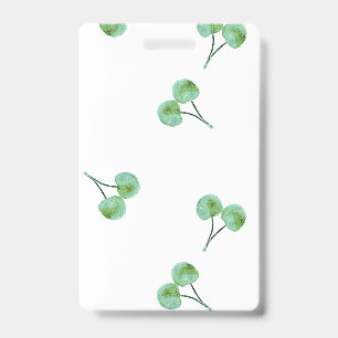 Green Cherry Badge