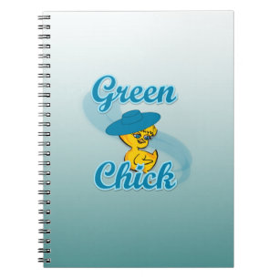Green Chick #3 Notebook