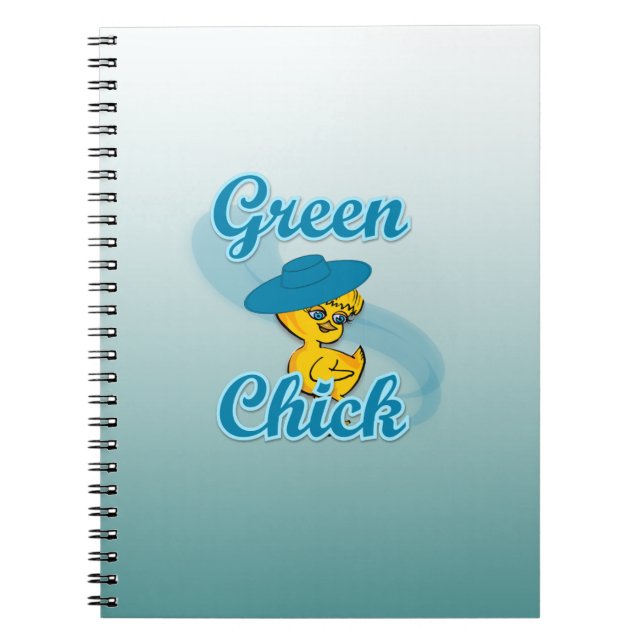 Green Chick #3 Notebook (Front)