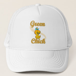 Green Chick Trucker Hat