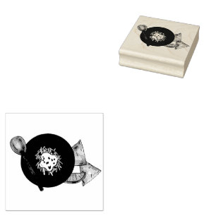 Green Chili Chilli Chile Verde Colorado Tex Mex Rubber Stamp