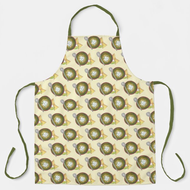 Green Chili CO Colorado Style Chili Verde Apron (Front)