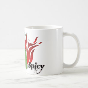 Green Chili Pepper Design Coffee Mug