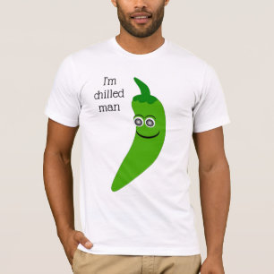 Green Chili Pepper Design Personalised T-Shirt