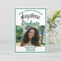 Green Choir Photo High School Graduation