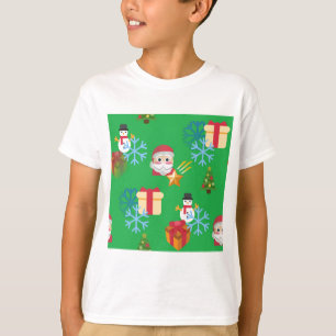 green christmas emoji T-Shirt