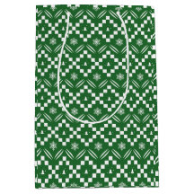 Green Christmas Pattern Design