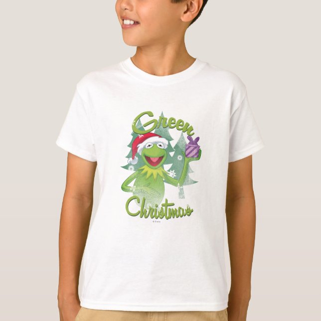 Green Christmas T-Shirt (Front)