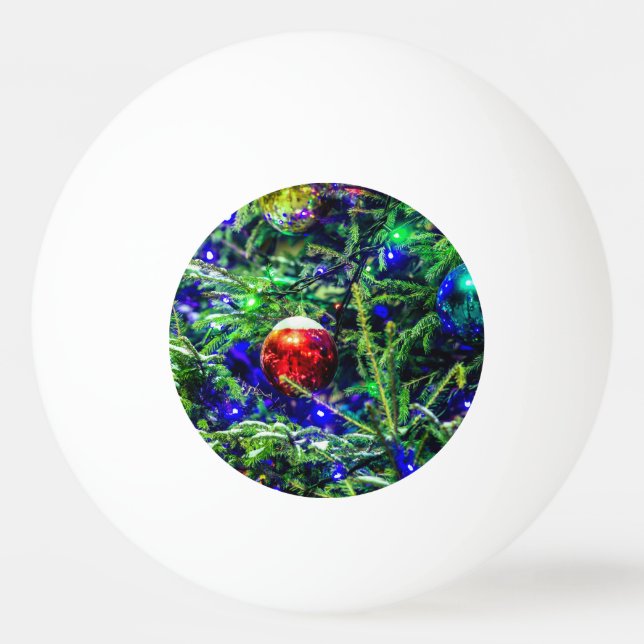 Green Christmas Tree Red Ball (Front)