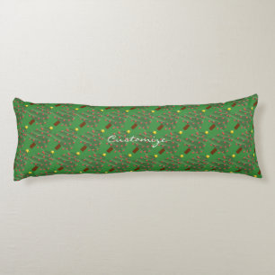 Green Christmas Trees Thunder_Cove Body Pillow