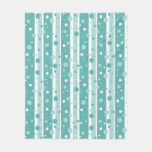 Green Circle Pattern Blanket