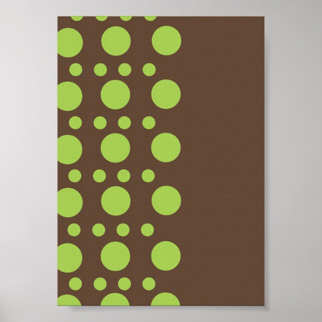 Green Circles Poster (Front)