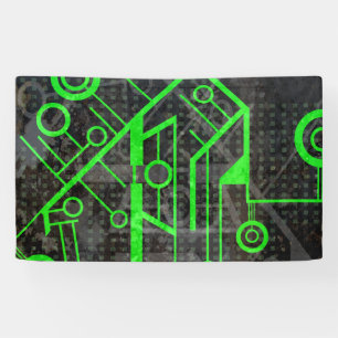 Green Circuit Banner