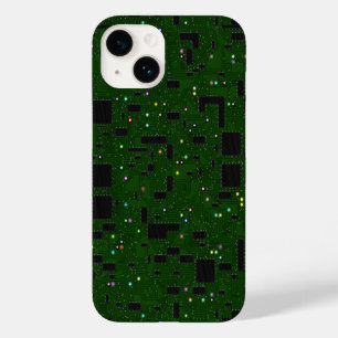 Green Circuit Board Case-Mate iPhone 14 Case