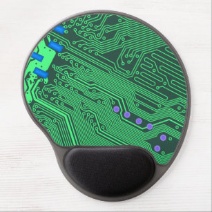 Green Circuit Board Mousepad