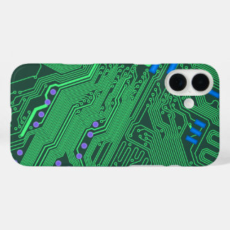 Green Circuit Board Phone Case