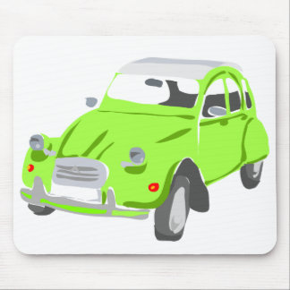 Green Citroen 2 CV Mousemat Mouse Pad