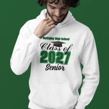 Green Class of 2027 Senior Custom High School
