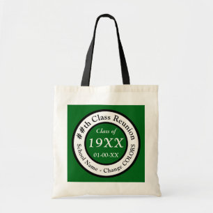 Green Class Reunion Gift Bags or Your Colours, Tex