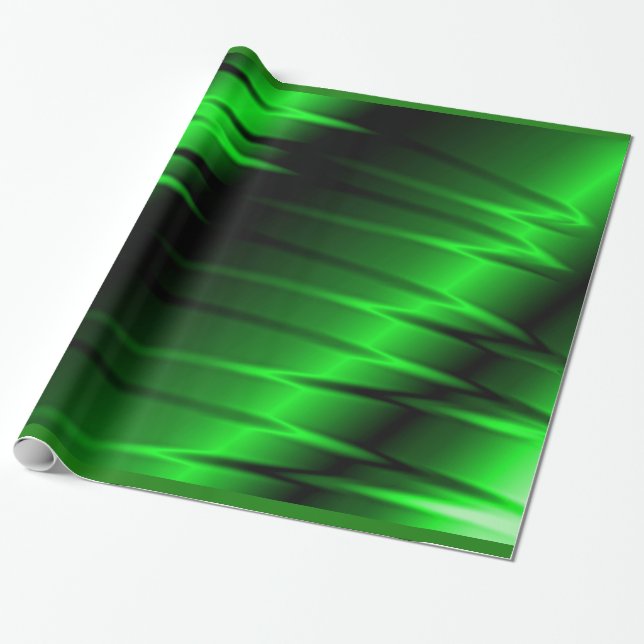Green Claws Wrapping Paper (Unrolled)