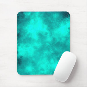 Green Cloud Effect Mouse Mat