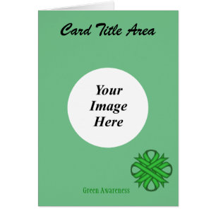 Green Clover Ribbon Template by Kenneth Yoncich