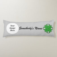 Green Clover Ribbon Template by Kenneth Yoncich