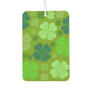 Green Clovers, Lucky Clovers, Saint Patrick's Day Air Freshener