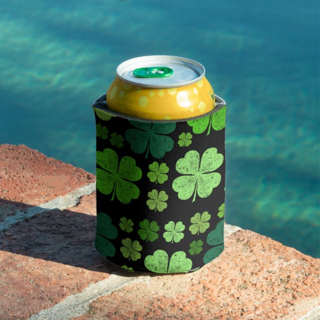 Green Clovers, Lucky Clovers, Saint Patrick's Day Can Cooler (In Situ Pool)