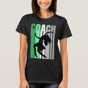 Green Coach Of Dance Instructor Dancer Pretty Teac T-Shirt