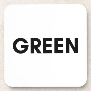 green coaster