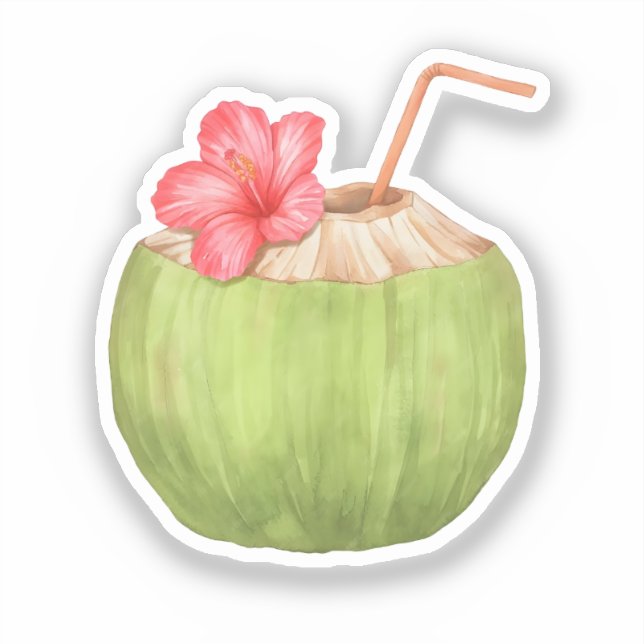 Green Coconut Drink (Front)