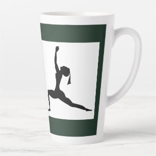 Green Coffeeshop  Latte Mug