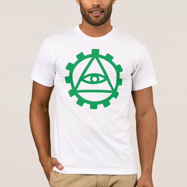 Green Cog T-Shirt (Front)