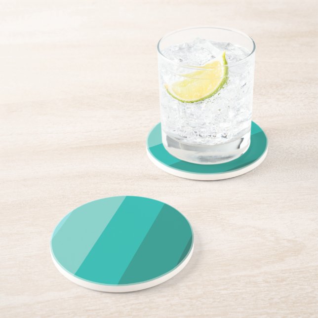 Green Colour Coaster (Side)