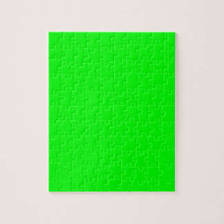 Green Colour Customized Designer Jigsaw Puzzle