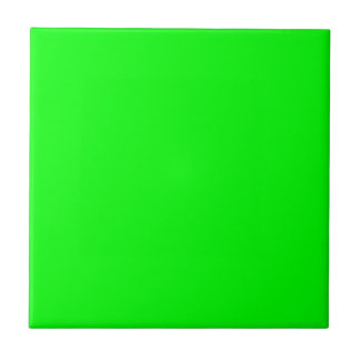 Green Colour Customized Designer Tile