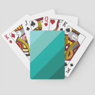 Green Colour Playing Cards
