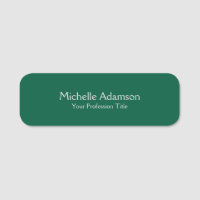 Green Colour Professional Plain Modern