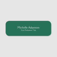 Green Colour Professional Plain Modern