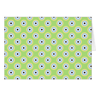 Green Combination Circles by Shirley Taylor