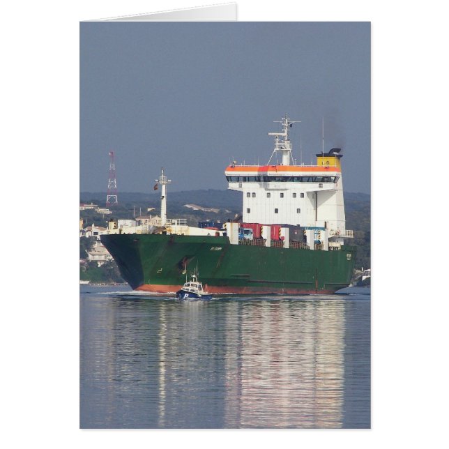 Green Commercial Vehical Ferry (Front)