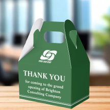 Green Company Logo Business Grand Opening
