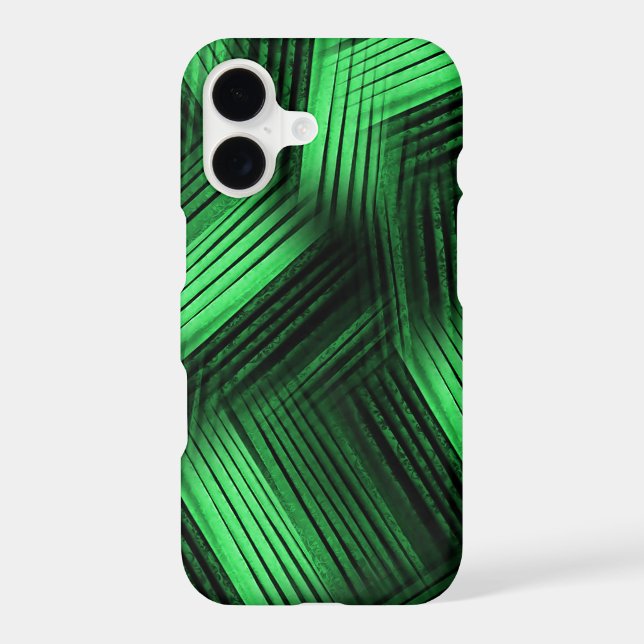 Green Contemporary Abstract (Verso)