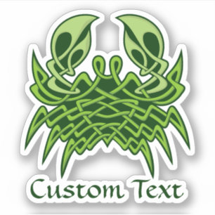 Green Crab Celtic Knot