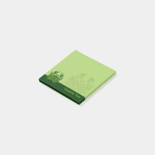 Green Crab Celtic Knot Post-it Notes